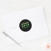 Mentalgezondheidmaand Ronde Sticker (Envelop)