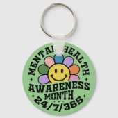 Mentalgezondheidmaand Sleutelhanger (Voorkant)