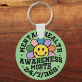 Mentalgezondheidmaand Sleutelhanger (Voorkant)