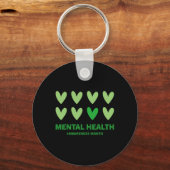 Mentalgezondheidmaand Sleutelhanger (Voorkant)