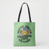 Mentalgezondheidmaand Tote Bag (Voorkant)