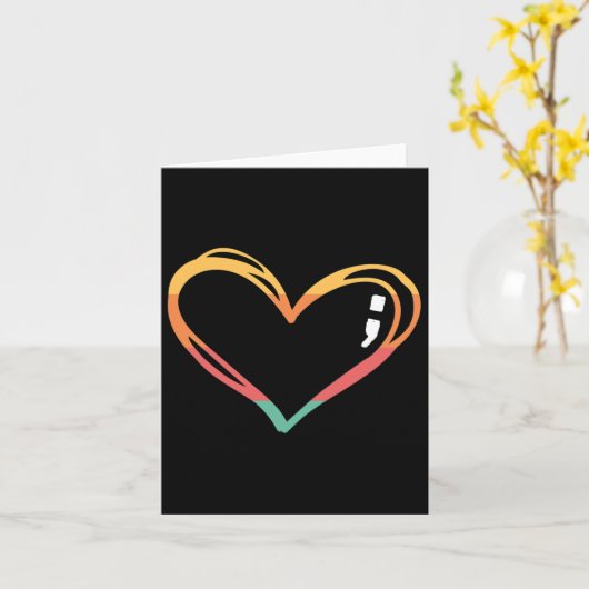 Mentalgezondheids- zelfmoordbewust maandsymbool kaart (Gele Bloem)