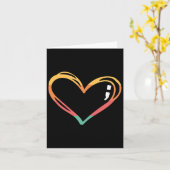 Mentalgezondheids- zelfmoordbewust maandsymbool kaart (Gele Bloem)