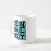 Mentalist, Gedachtenlezer Koffiemok (Voorkant links)