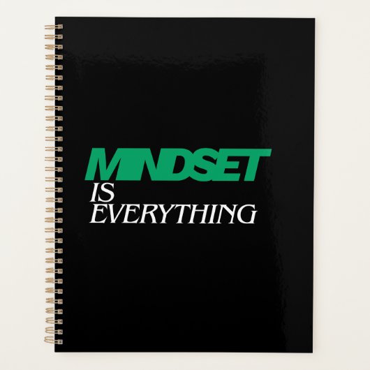 Mentaliteit is Alles, Inspirerend, Motiverend Planner (Voorkant)