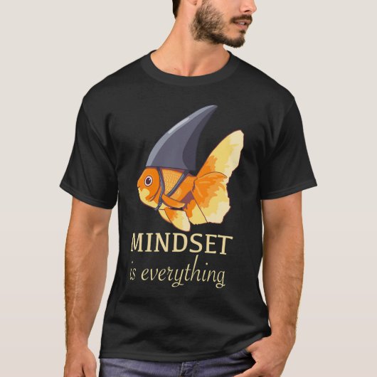 Mentaliteit is alles t-shirt (Voorkant)