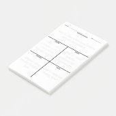 Mentaliteit Reset Tool Post-it® Notes (Schuin)