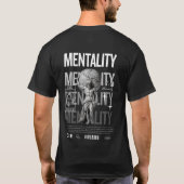Mentaliteit T-shirt ontwerp (Achterkant)