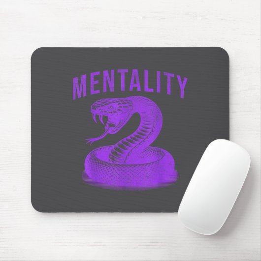 Mentality Mindset Snake Motivation Of Chamons Bask Muismat (Met muis)