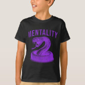 Mentality Mindset Snake Motivation Of Chamons Bask T-shirt (Voorkant)