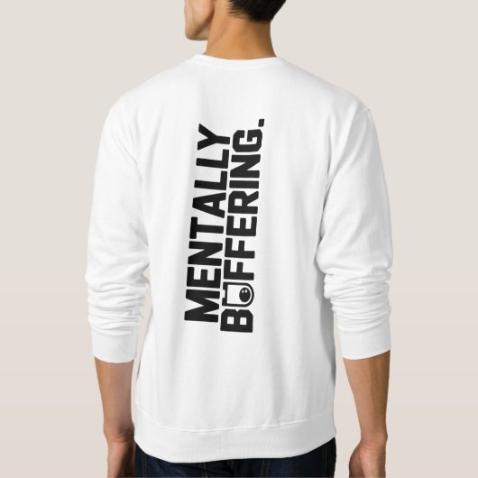 Mentally Buffering T-Shirt | Funny Gamer & Tech  (Achterkant)