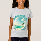mentally on vacation design t-shirt (Voorkant)