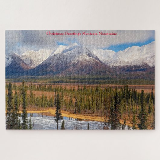 Mentasta Mountains Alaska Jigzaag Puzzle Legpuzzel (Horizontaal)