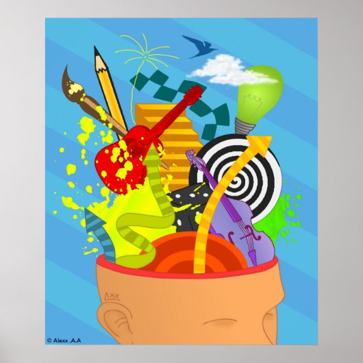 MENTE (50,8x60,96) Poster (Voorkant)