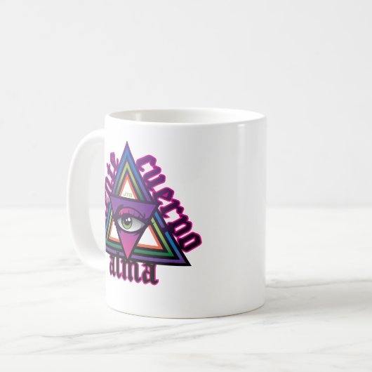 Mente Cuerpo Alma Coffee mok Spaans spiritualiteit (Voorkant links)