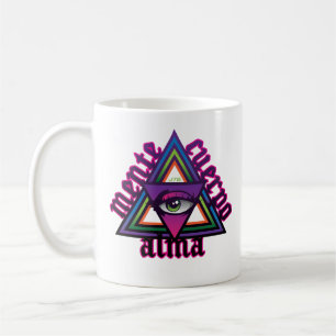 Mente Cuerpo Alma Coffee mok Spaans spiritualiteit