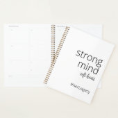 mente fuerte. corazón blando - Motivación feminist Planner (Display)