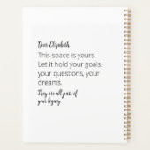 mente fuerte. corazón blando - Motivación feminist Planner (Achterkant)