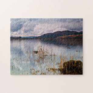 Menteith-meer, Scotland Jigzaag puzzle Legpuzzel