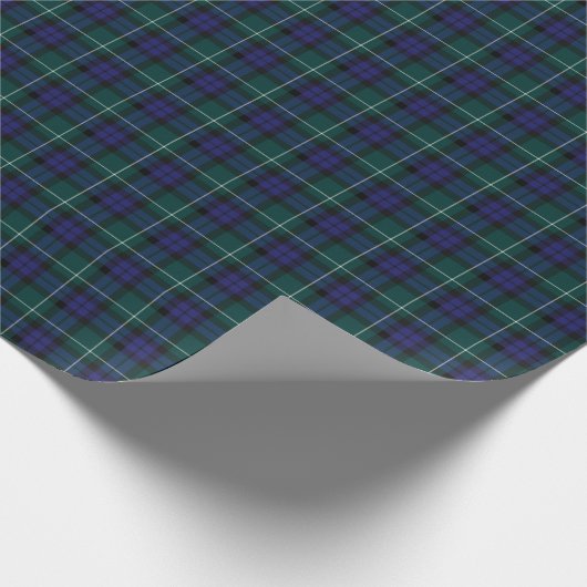 Menteith Scotland District Tartan Cadeaupapier (Hoek)