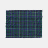 Menteith Scotland District Tartan Fleece Deken (Voorkant (Horizontaal))