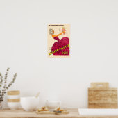 Menthe Pastille France Vintage Poster 1931 (Keuken)