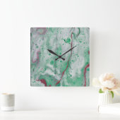 Mentjes in stijl. vierkante klok (Huis)