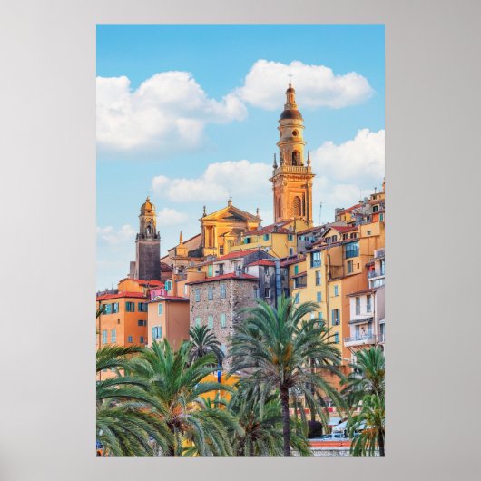 Menton Architecture Poster (Voorkant)