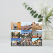 Menton Briefkaart (Staand voorkant)