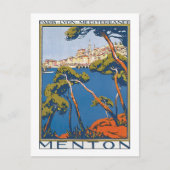 Menton Briefkaart (Voorkant)