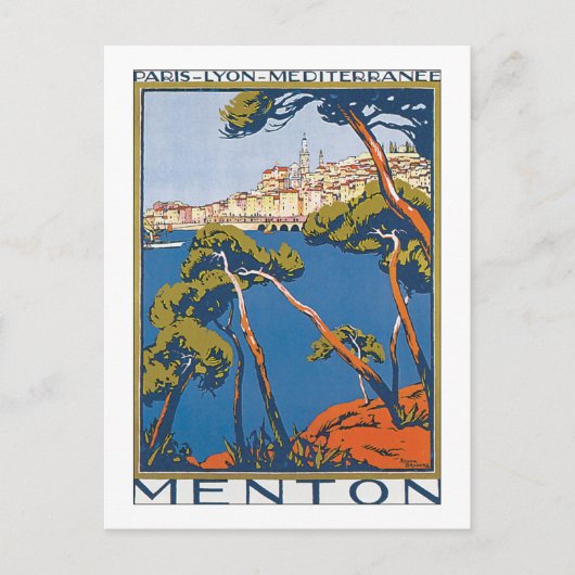 Menton Briefkaart (Voorkant)