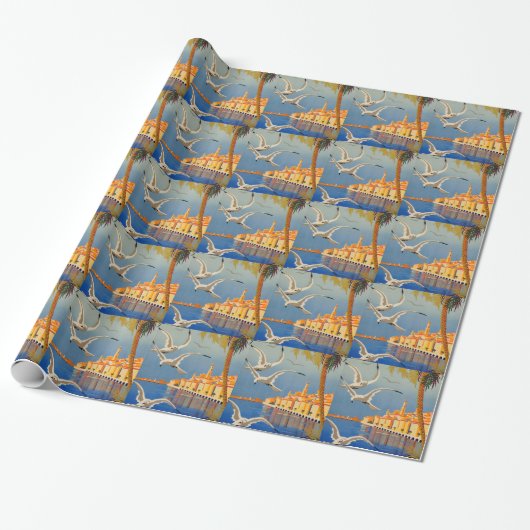 Menton CoTe D'azur Cadeaupapier (Uitgerold)