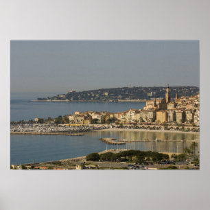 Menton, Cote d'Azur, Frankrijk. Poster