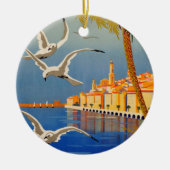  Menton CoTe D'azur Keramisch Ornament (Voorkant)
