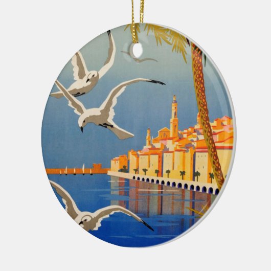 Menton CoTe D'azur Keramisch Ornament (Links)