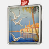 Menton CoTe D'azur Metalen Ornament (Links)