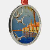 Menton CoTe D'azur Metalen Ornament (Rechts)