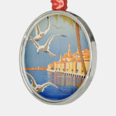 Menton CoTe D'azur Metalen Ornament (Links)