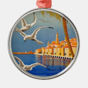 Menton CoTe D'azur Metalen Ornament