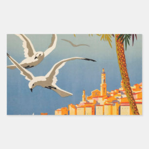 Menton CoTe D'azur Rechthoekige Sticker