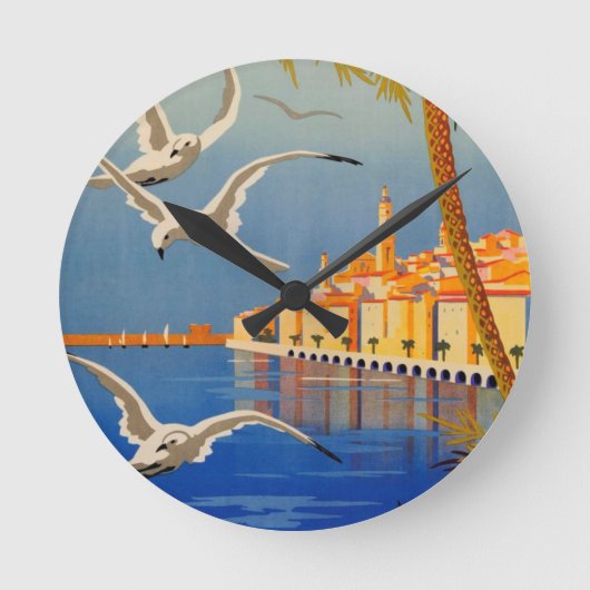  Menton CoTe D'azur Ronde Klok (Voorkant)