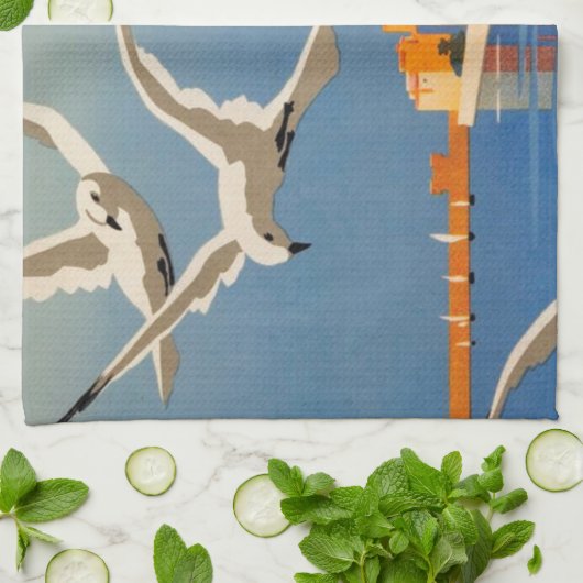  Menton CoTe D'azur Theedoek (Gevouwen)