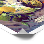 Menton France vintage travel Poster (Hoek)