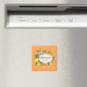 Menton French Riviera Magnet - Orange Lemon (Insitu (Vaatwasser))