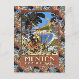 Menton, Le perle de la France Briefkaart