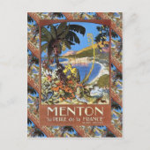 Menton, Le perle de la France Briefkaart (Voorkant)