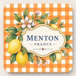 Menton Lemon Cote d Azur coasters Bier Onderzetter