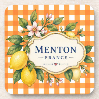 Menton Lemon Cote d Azur coasters Bier Onderzetter