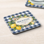 Menton Lemon Cote d Azur coasters Bier Onderzetter (Linkerzijde)