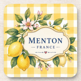 Menton Lemon Cote d Azur coasters Bier Onderzetter